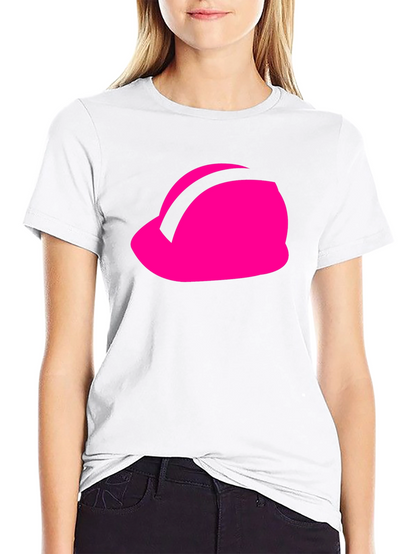 Pink Hard Hat Graphic Tee