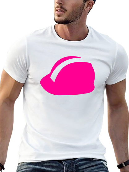 Pink Hard Hat Graphic Tee