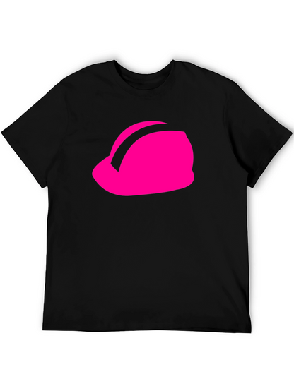 Pink Hard Hat Graphic Tee