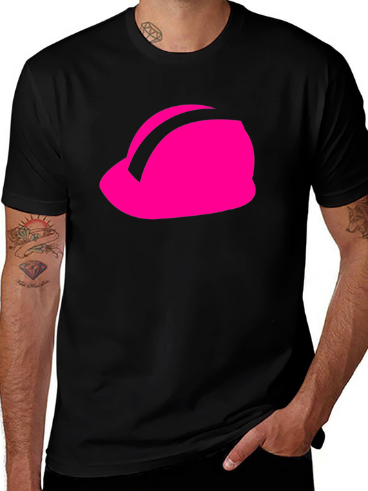 Pink Hard Hat Graphic Tee