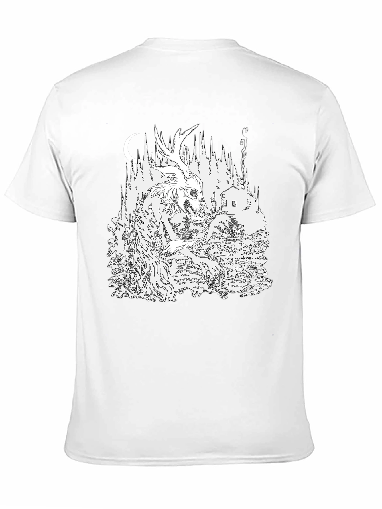 Monster Forest Graphic T-Shirt