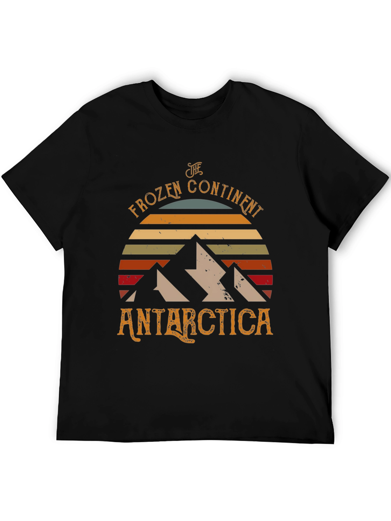 Antarctica Frozen Continent Graphic T-Shirt