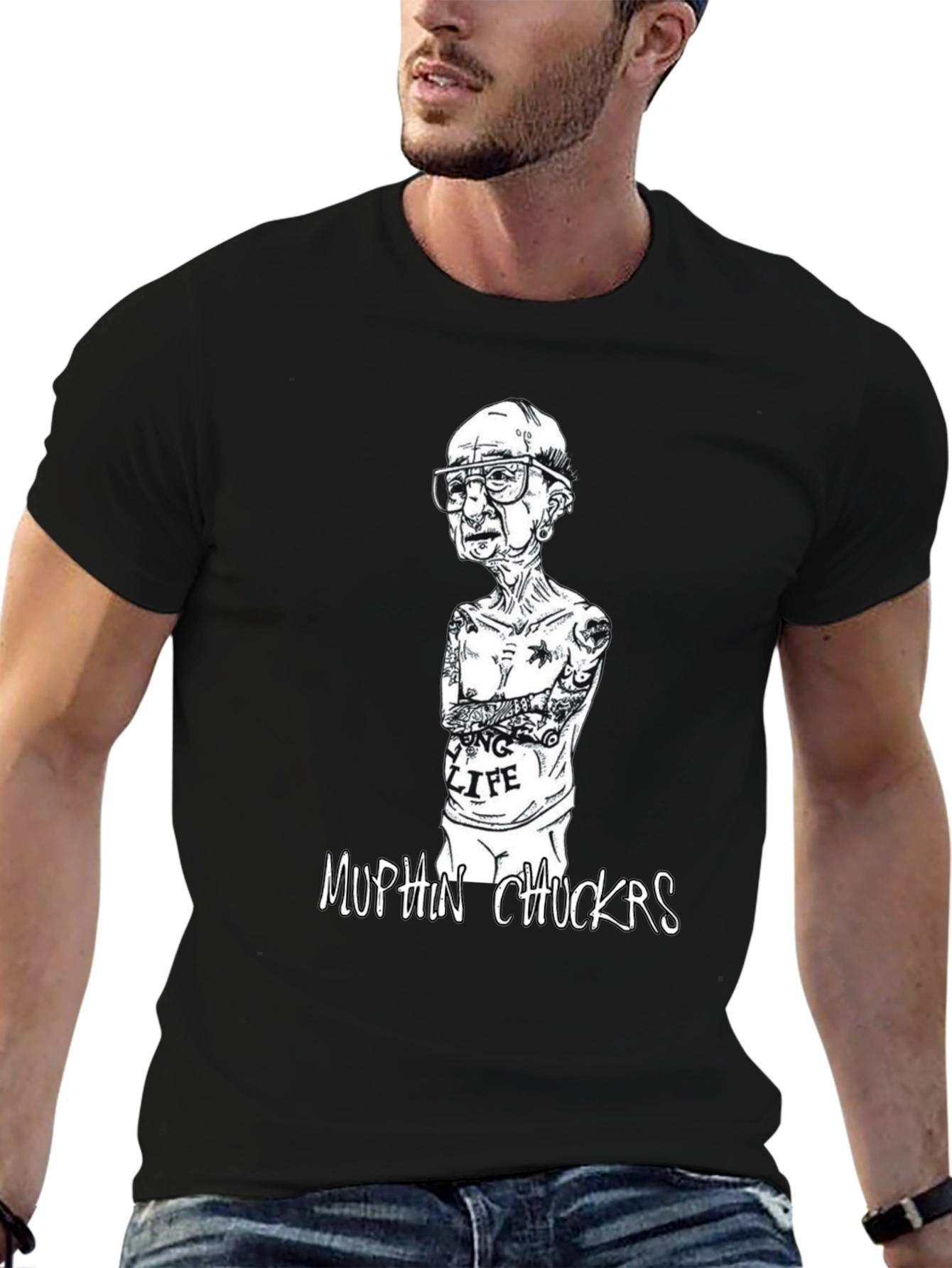 Funny Muffin Chuckrs Graphic Tee - Unisex