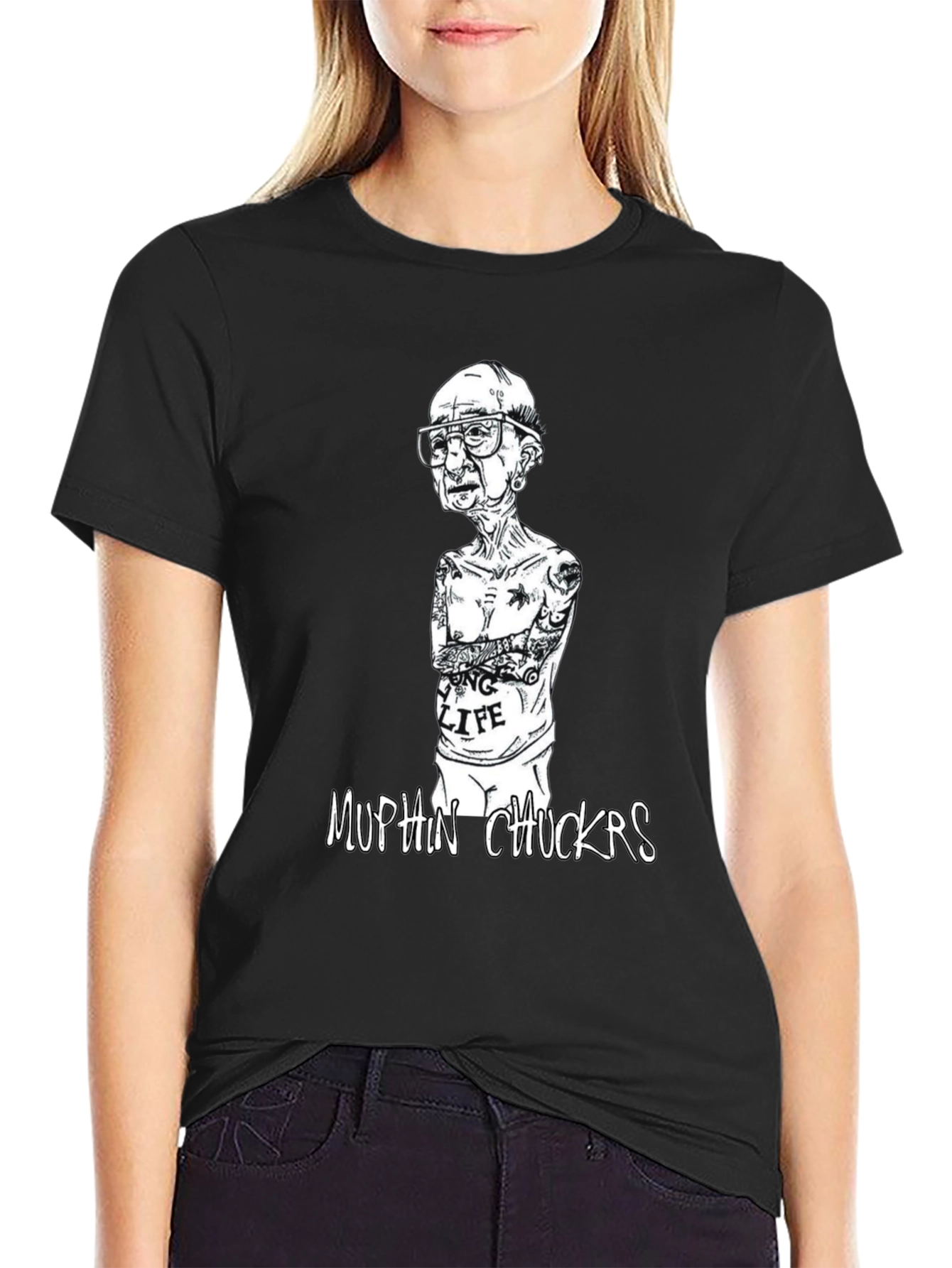 Funny Muffin Chuckrs Graphic Tee - Unisex