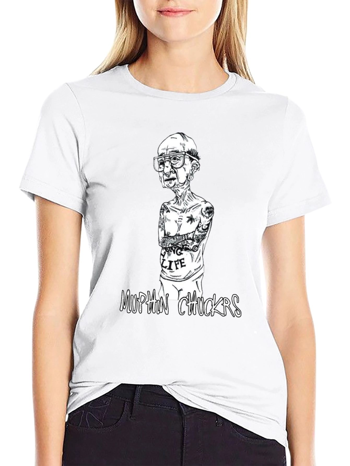 Funny Muffin Chuckrs Graphic Tee - Unisex