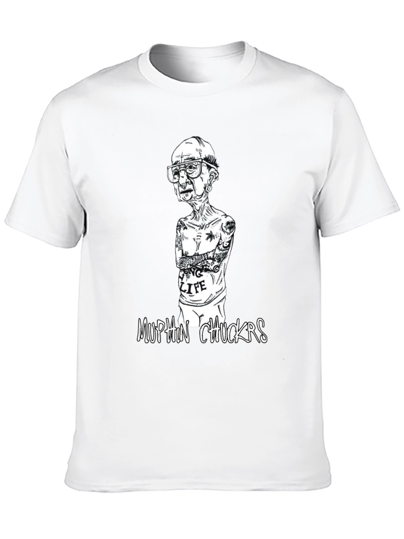 Funny Muffin Chuckrs Graphic Tee - Unisex