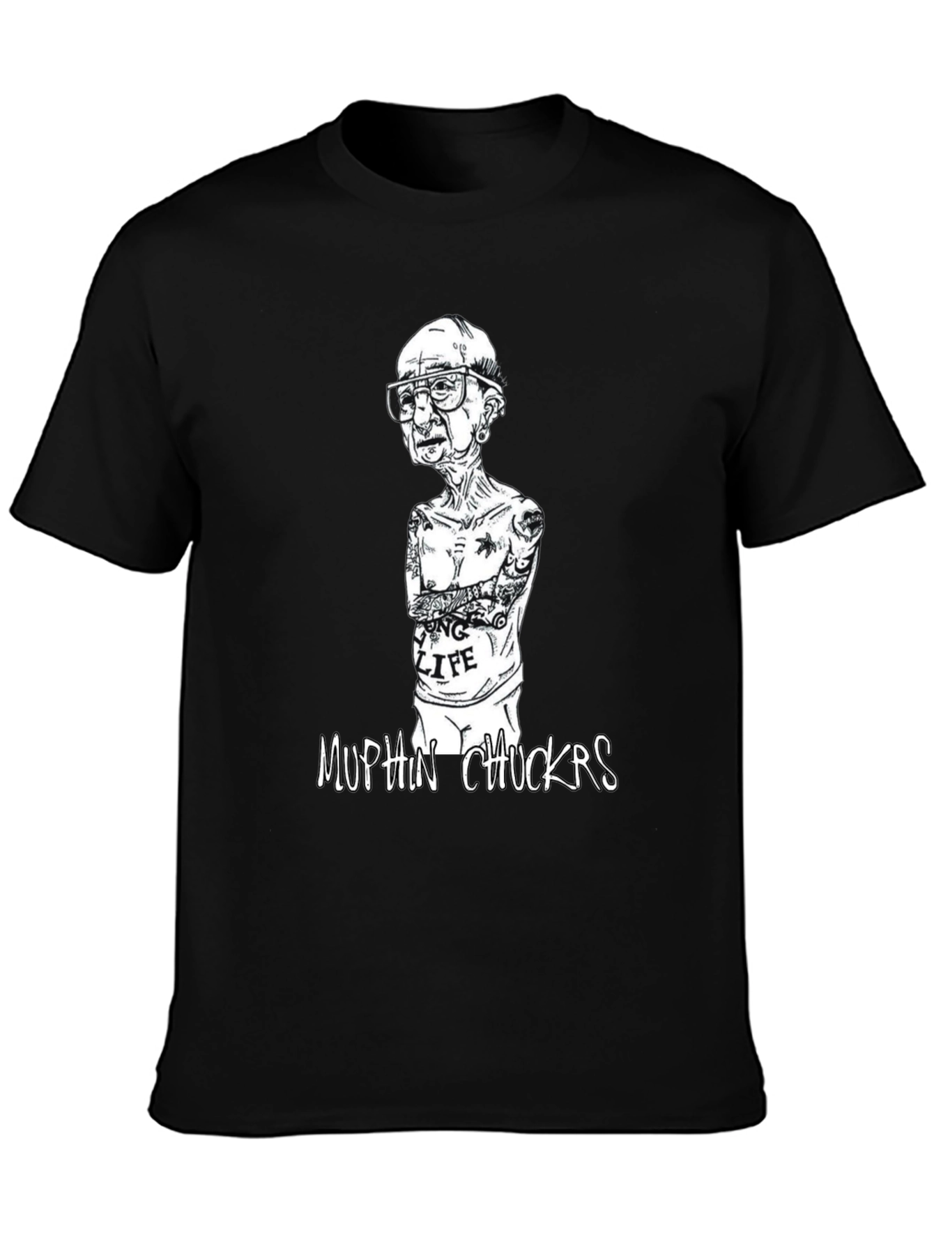 Funny Muffin Chuckrs Graphic Tee - Unisex