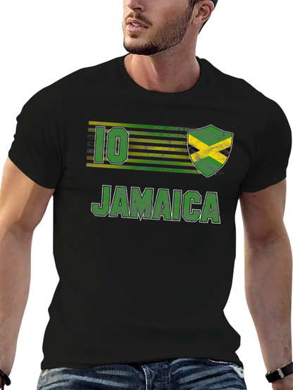Jamaica Soccer T-Shirt - Number 10