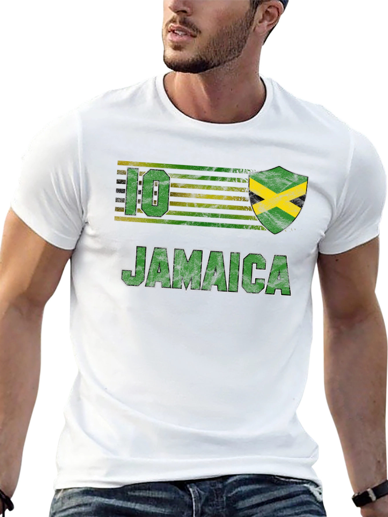Jamaica Soccer T-Shirt - Number 10