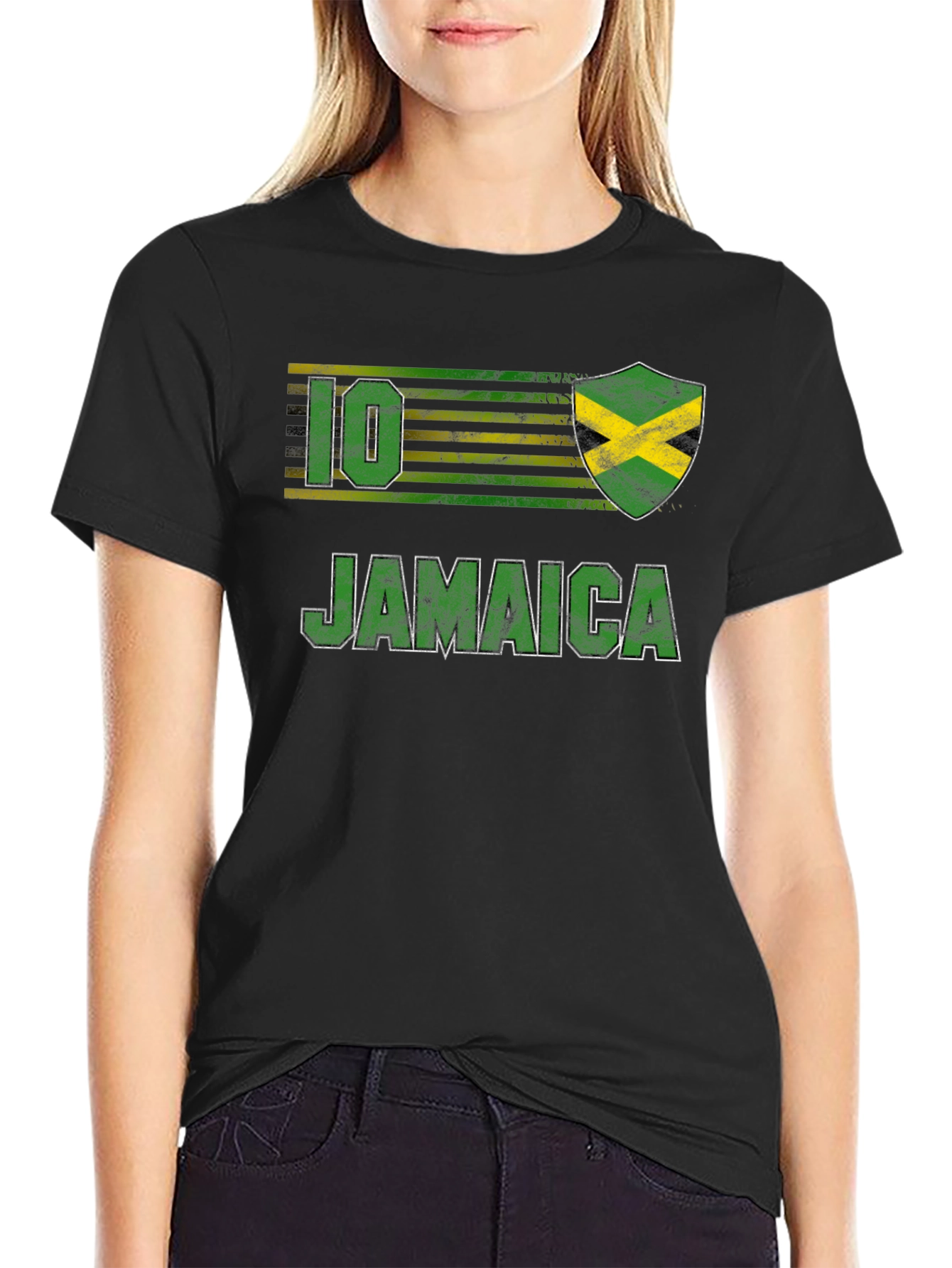 Jamaica Soccer T-Shirt - Number 10