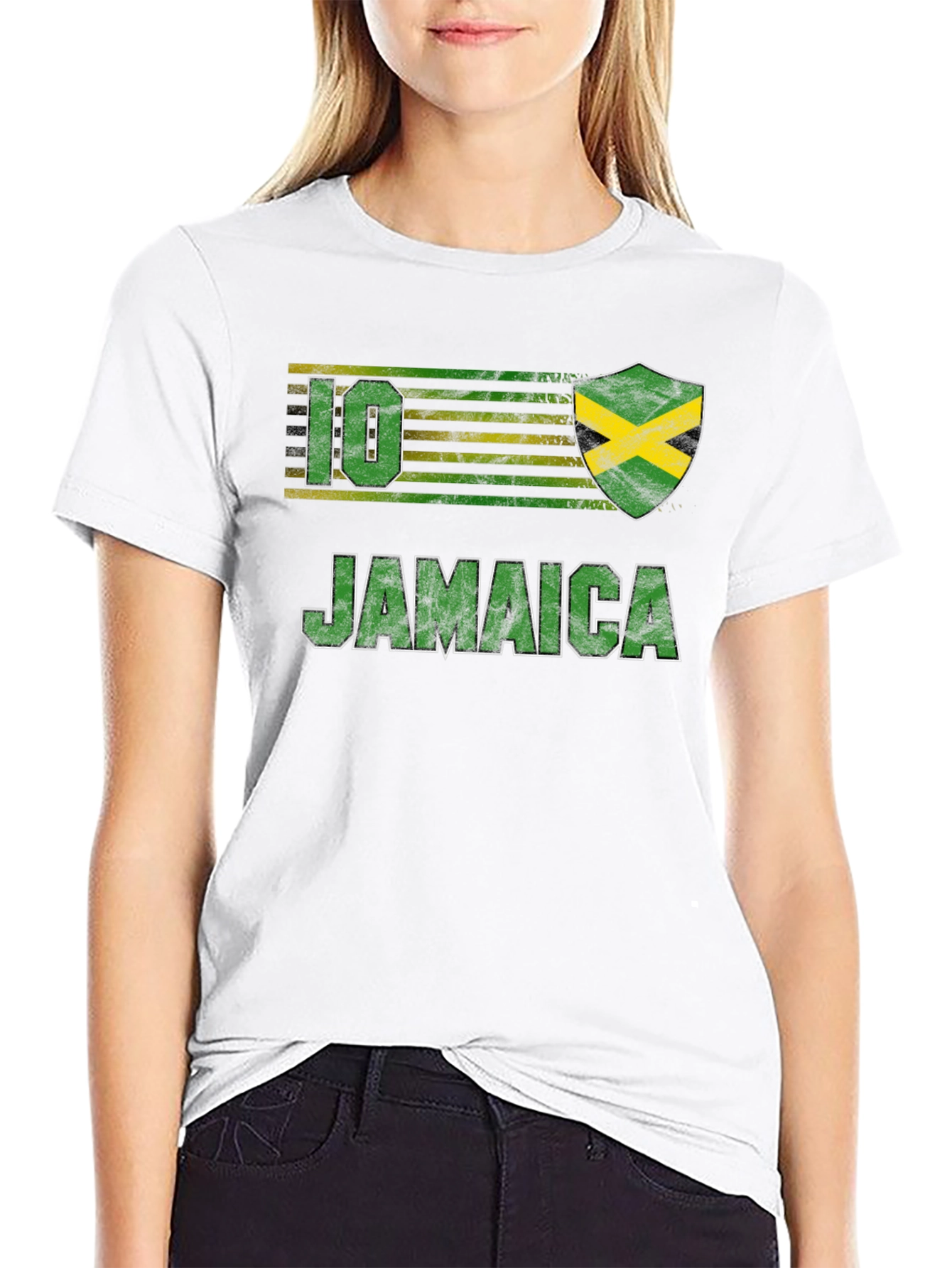 Jamaica Soccer T-Shirt - Number 10