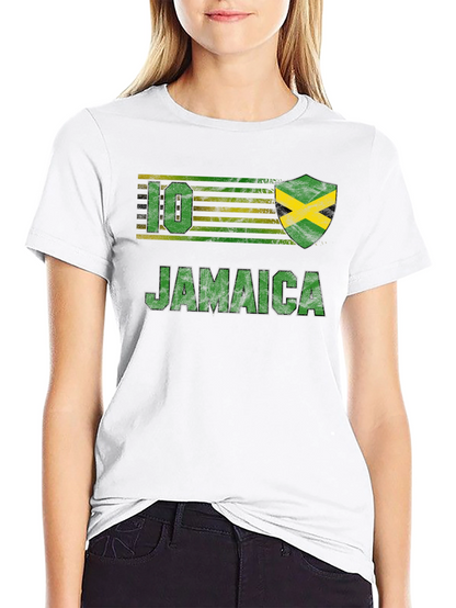 Jamaica Soccer T-Shirt - Number 10
