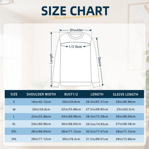 Crewneck Sweatshirt "Old Man Club Est. 1962" Graphic - Oversized Casual Long-Sleeve Pullover, Retro Humor Statement Top for Men