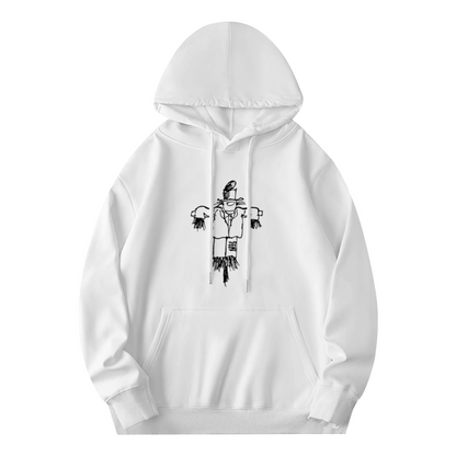 Streetwear Hoodie - White Hoodie With