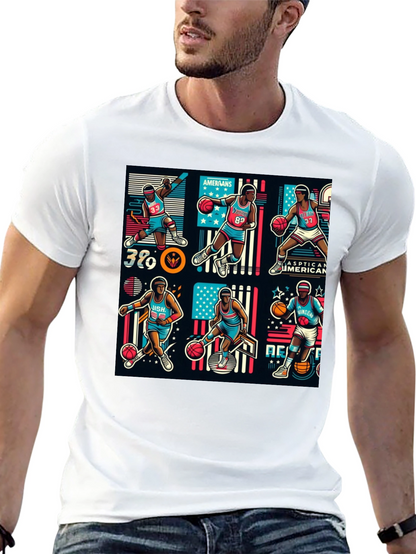 Basketball Art T-Shirt