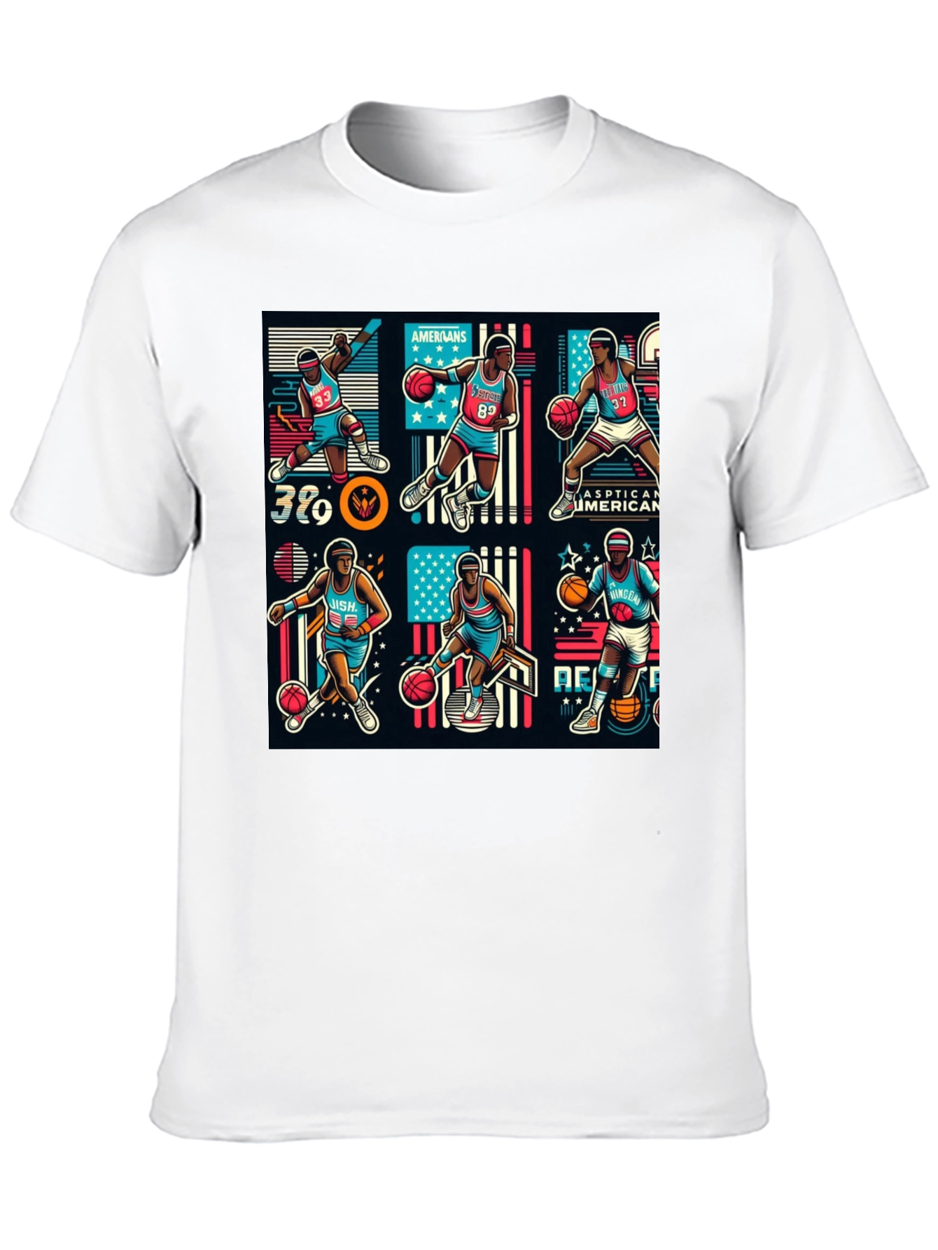 Basketball Art T-Shirt