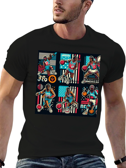 Basketball Art T-Shirt