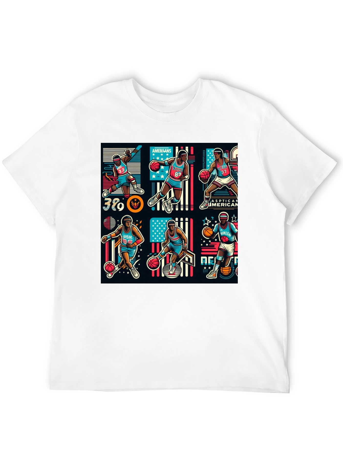 Basketball Art T-Shirt