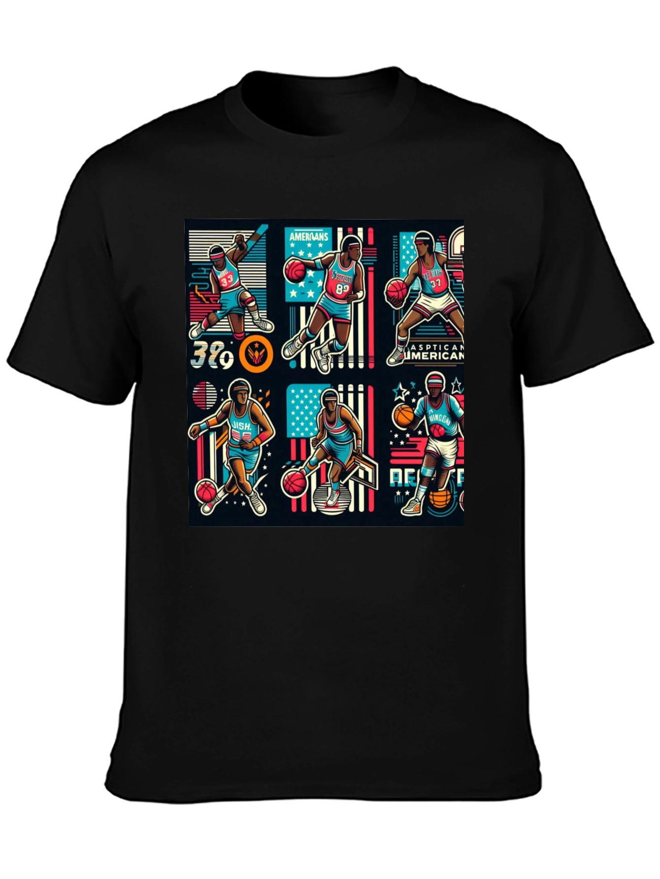 Basketball Art T-Shirt