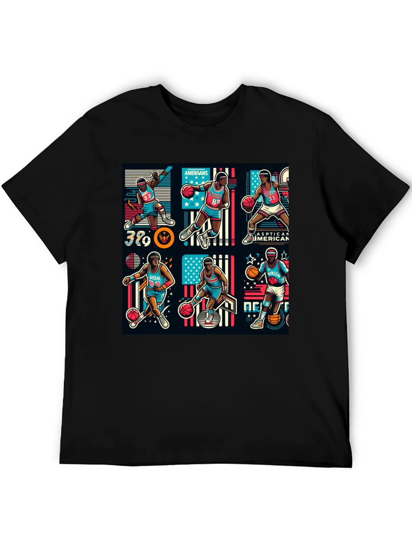 Basketball Art T-Shirt