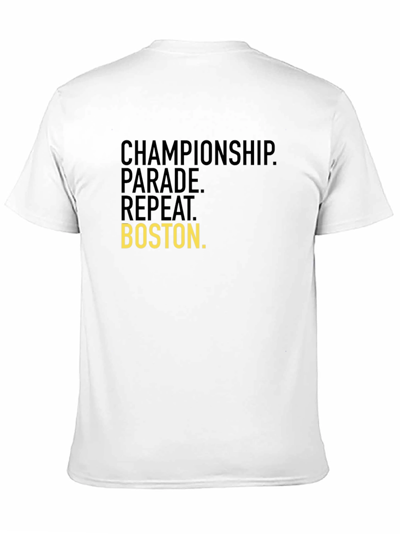 Boston Championship Parade Repeat T-Shirt