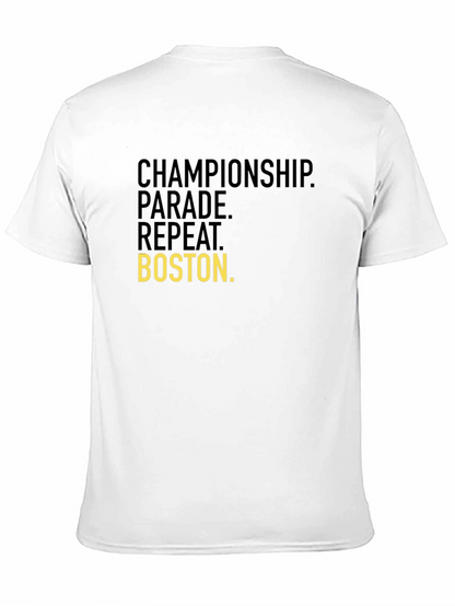 Boston Championship Parade Repeat T-Shirt