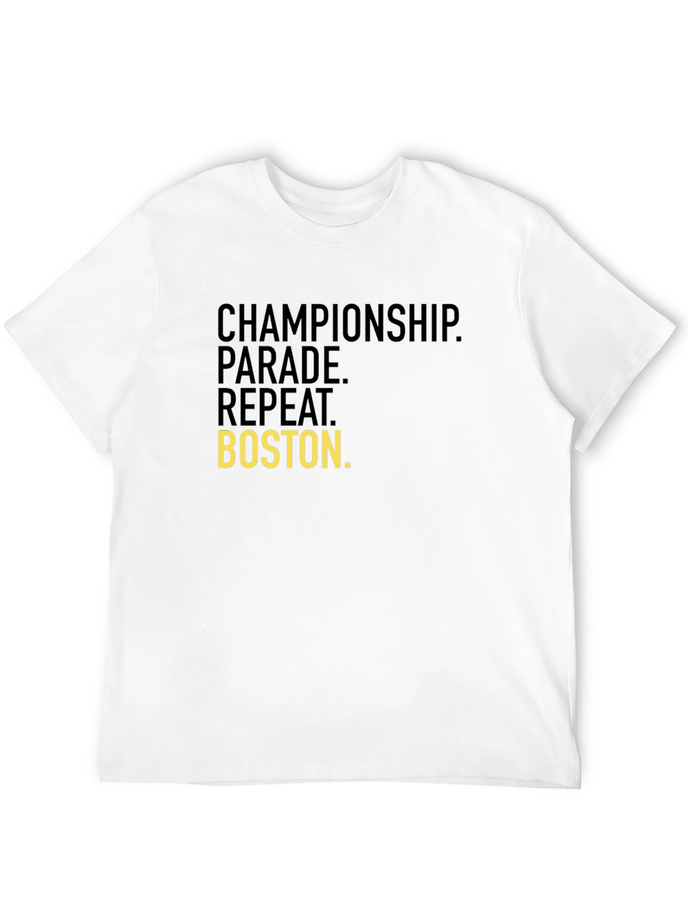 Boston Championship Parade Repeat T-Shirt