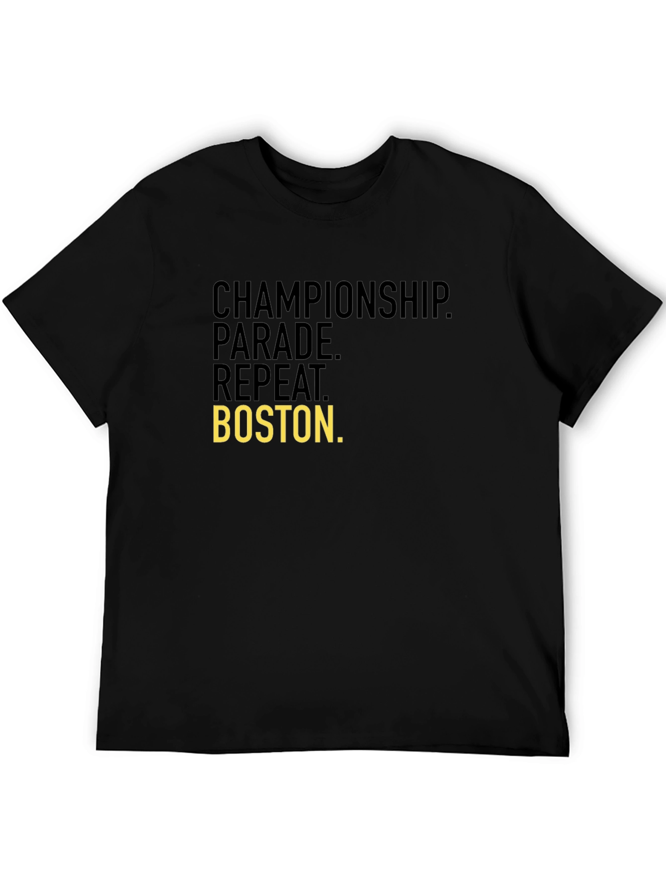 Boston Championship Parade Repeat T-Shirt