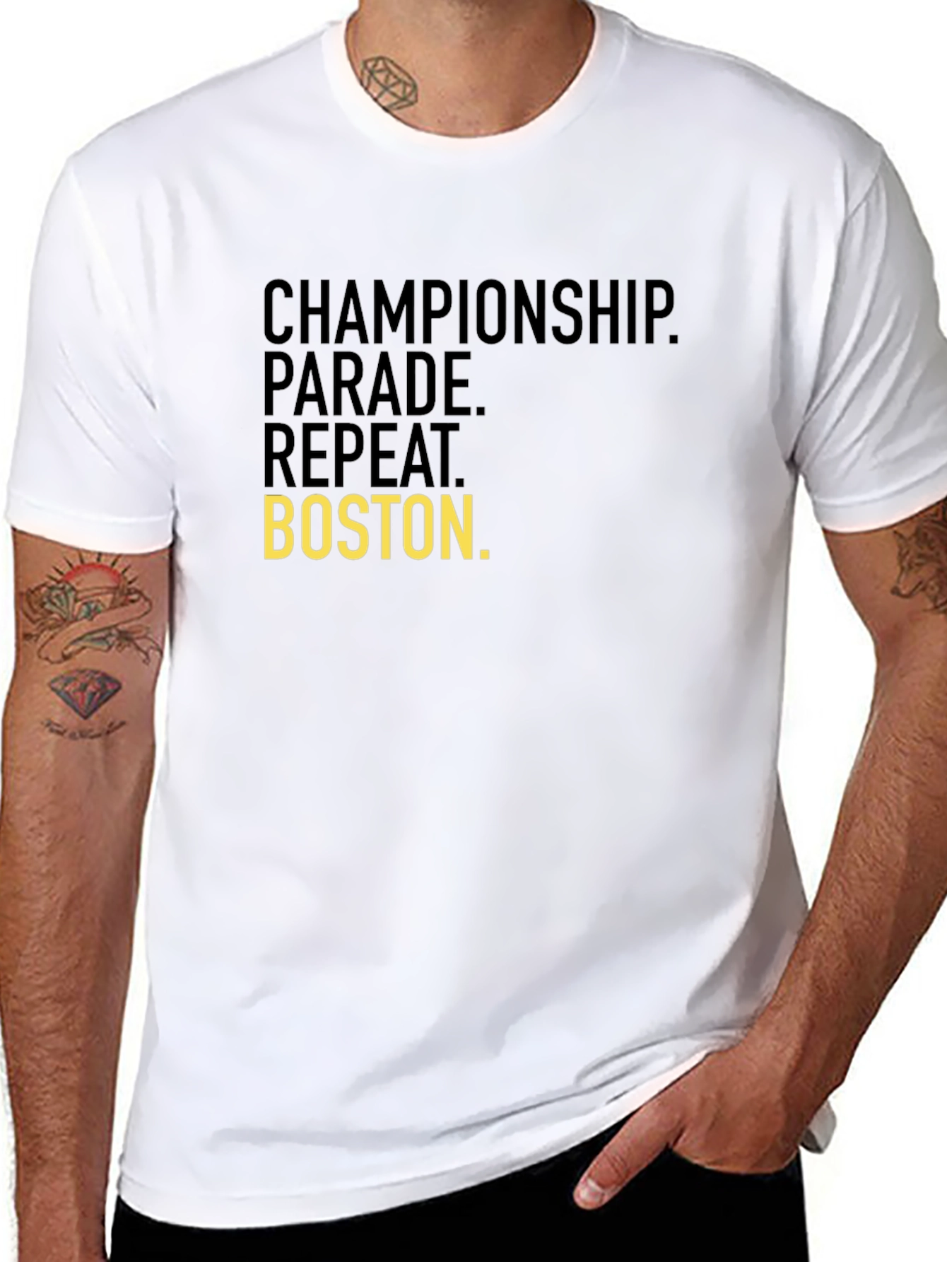 Boston Championship Parade Repeat T-Shirt