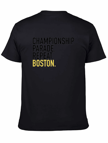Boston Championship Parade Repeat T-Shirt