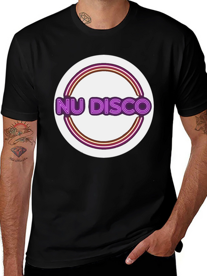 Nu Disco Graphic T-Shirt - Retro Style
