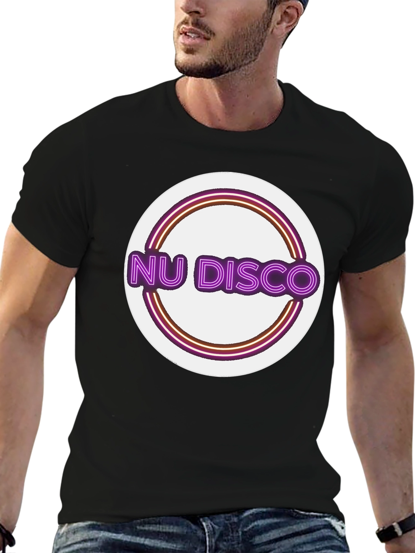 Nu Disco Graphic T-Shirt - Retro Style