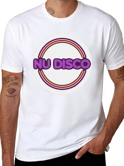 Nu Disco Graphic T-Shirt - Retro Style