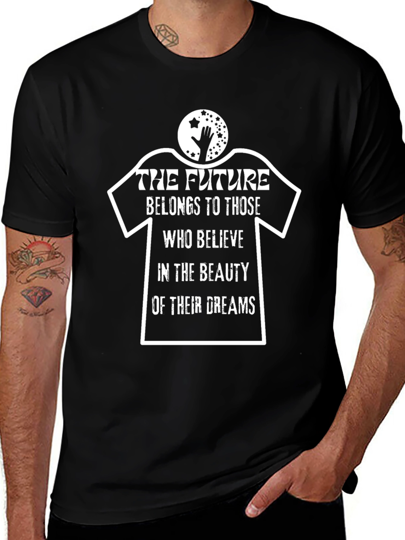 Inspirational Future Dreams Graphic T-Shirt