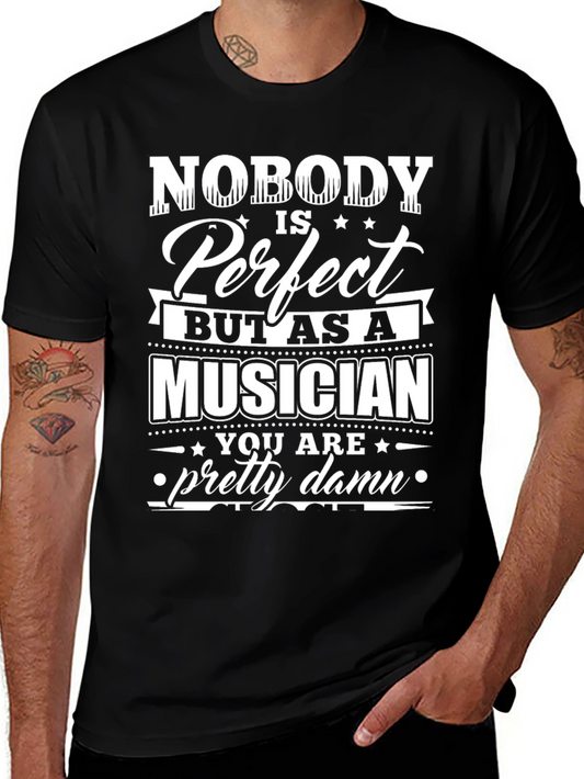 Musician Humor Graphic T-Shirt