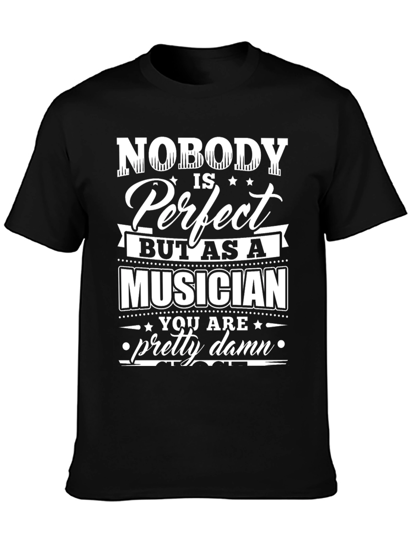 Musician Humor Graphic T-Shirt
