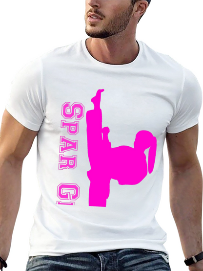 Spar GI Karate Kick T-Shirt - Black