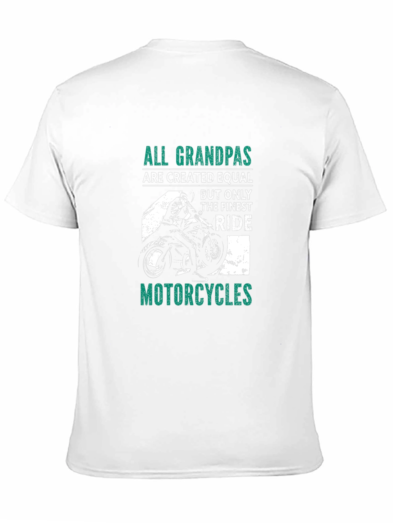 All Grandpas Ride Motorcycles Graphic Tee
