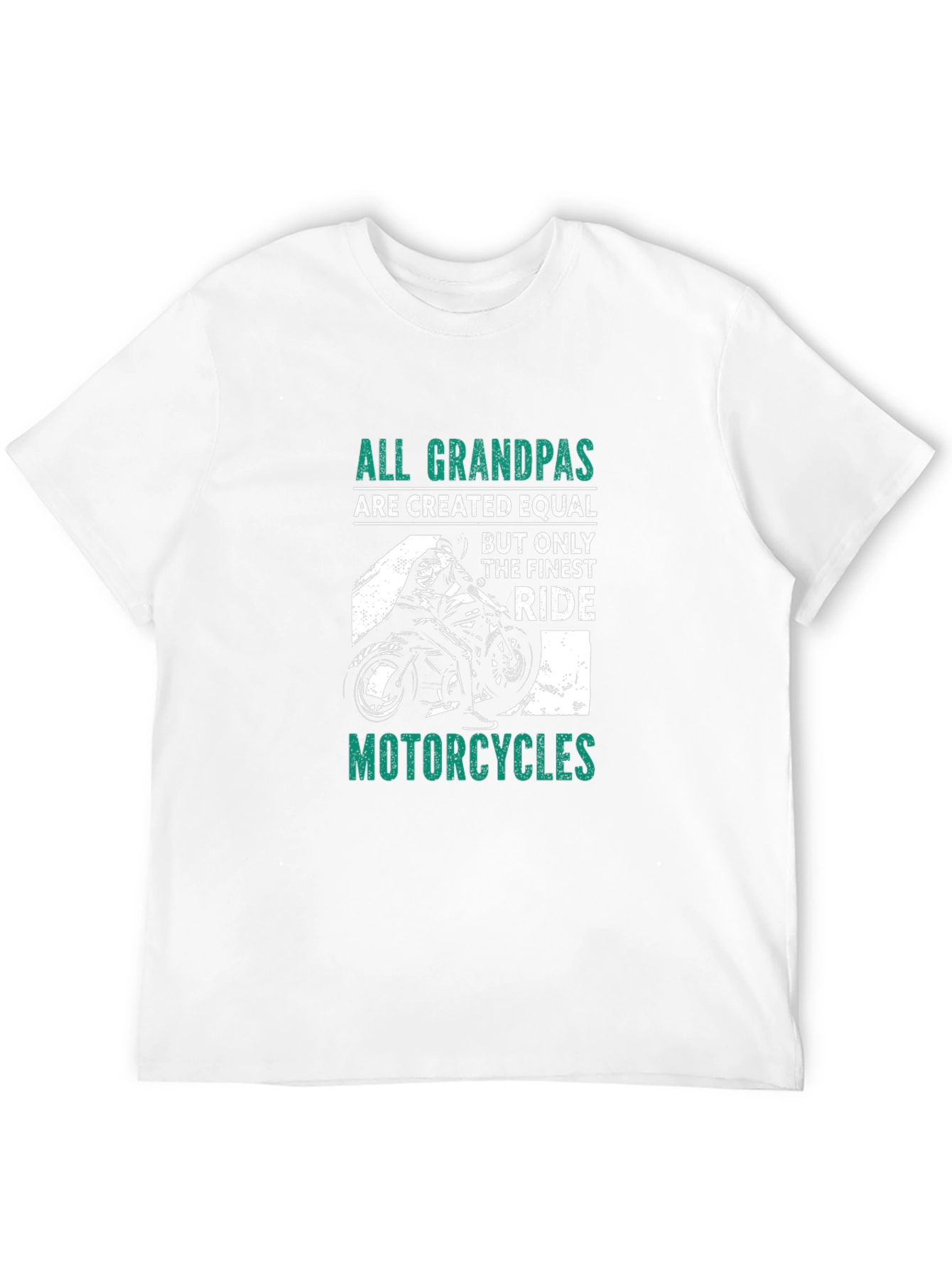 All Grandpas Ride Motorcycles Graphic Tee