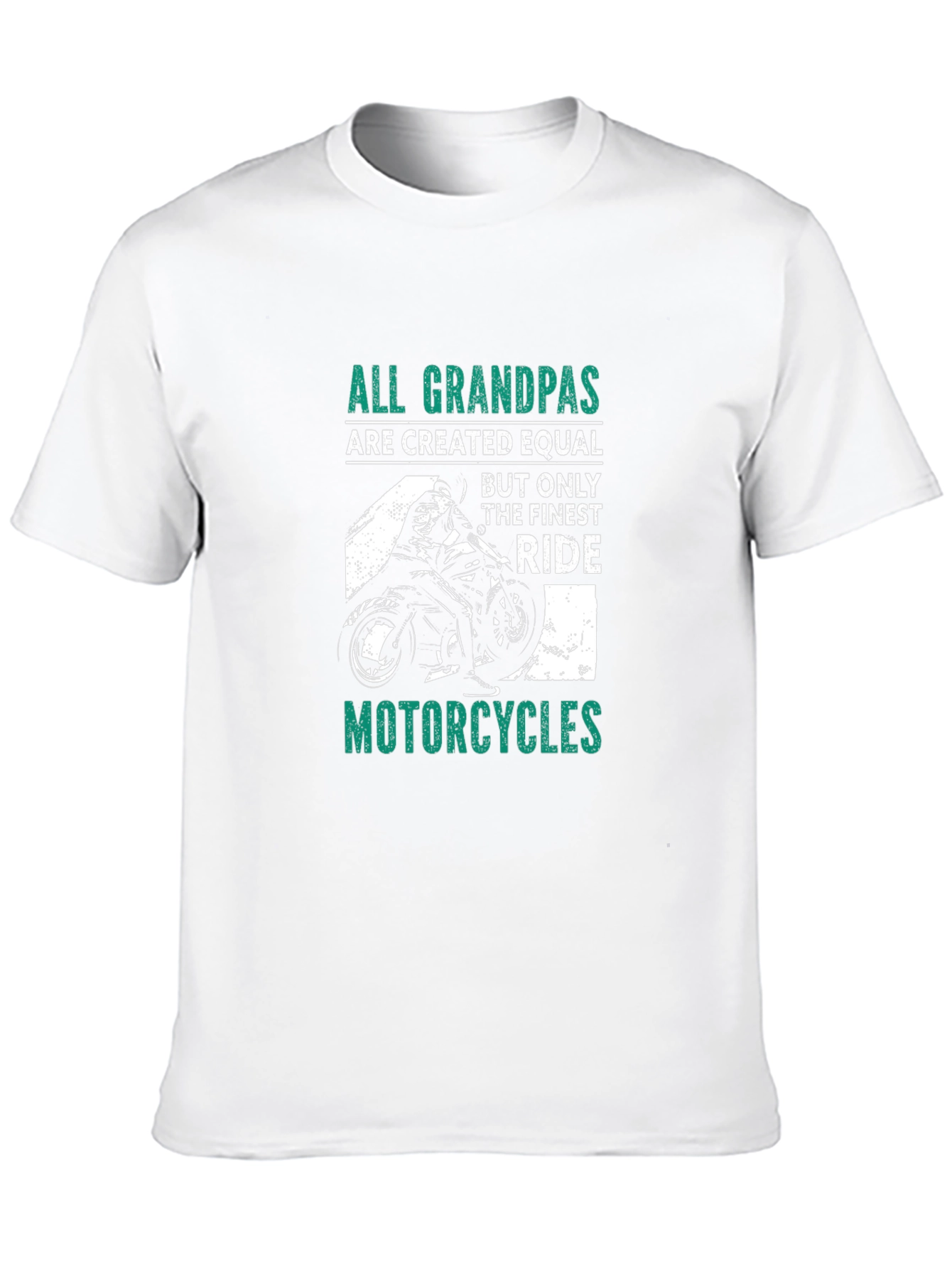 All Grandpas Ride Motorcycles Graphic Tee