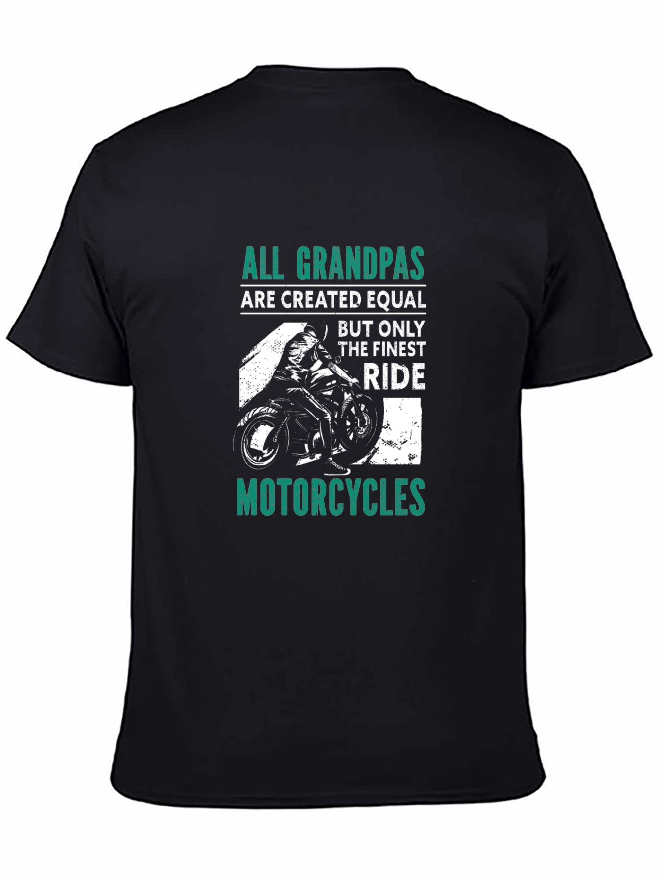 All Grandpas Ride Motorcycles Graphic Tee