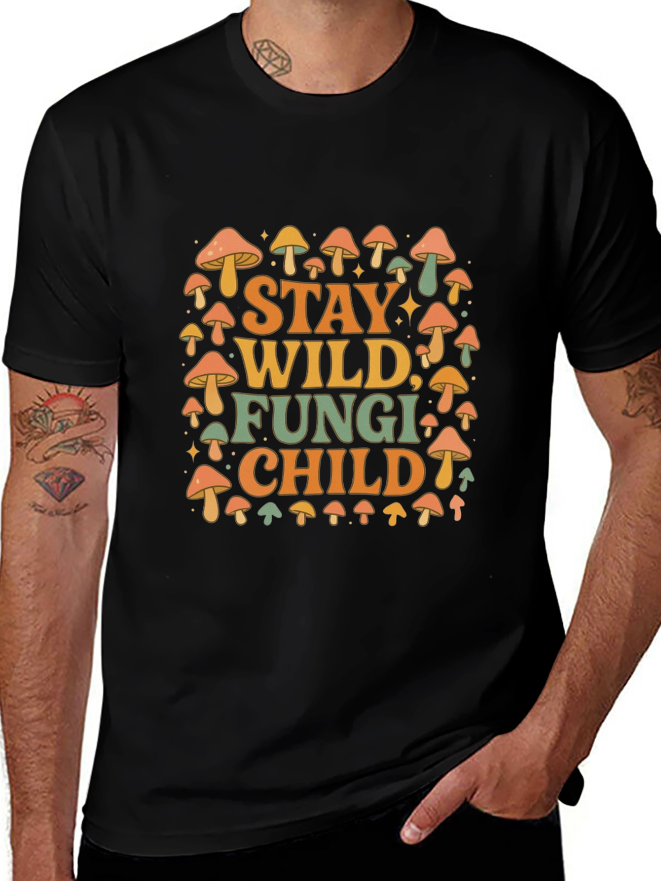 Stay Wild Fungi Child Graphic T-Shirt