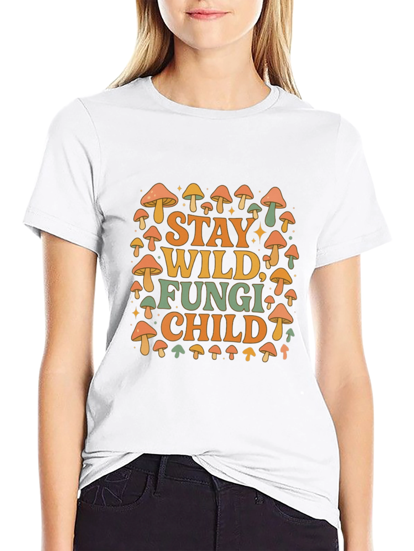 Stay Wild Fungi Child Graphic T-Shirt