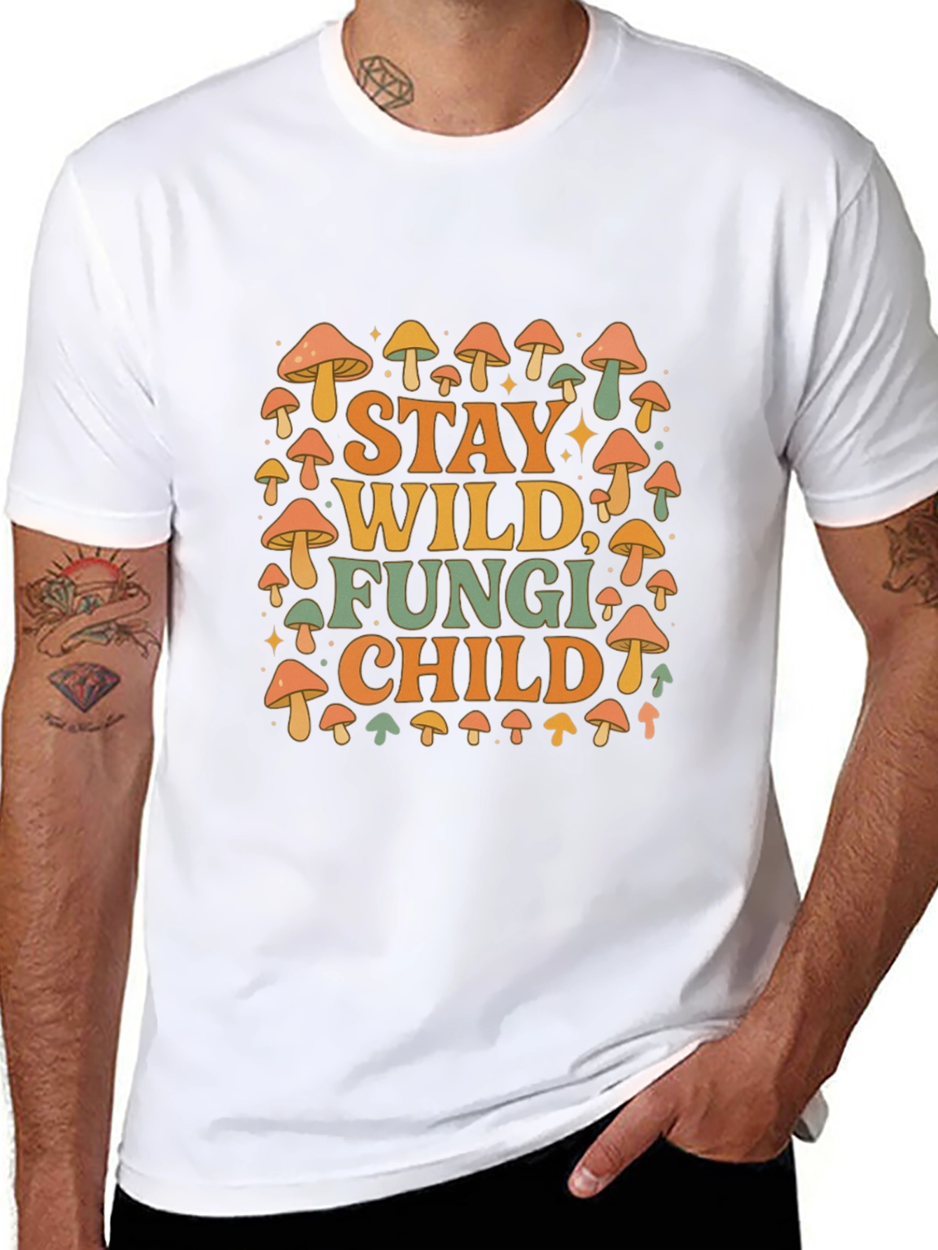Stay Wild Fungi Child Graphic T-Shirt
