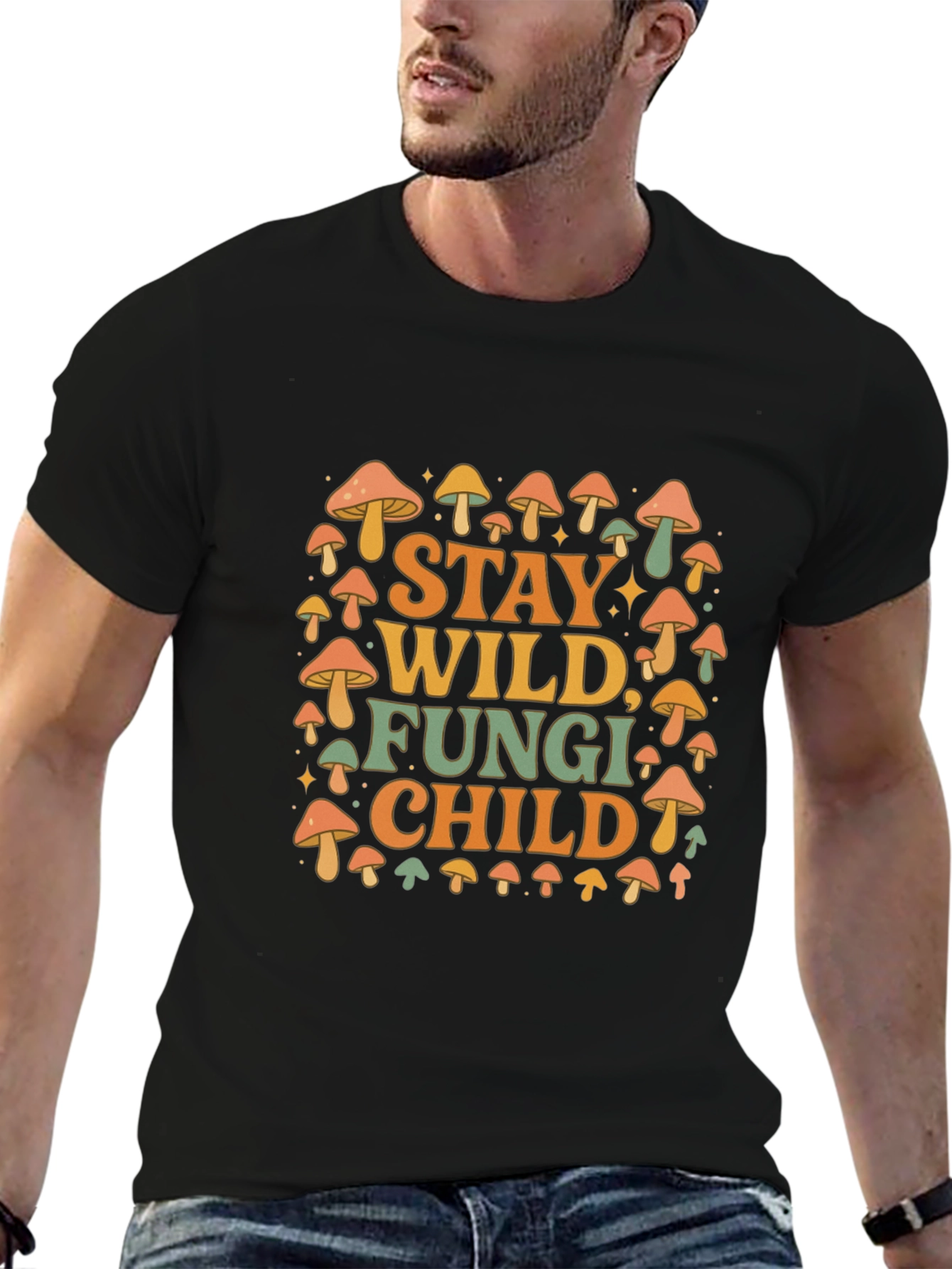 Stay Wild Fungi Child Graphic T-Shirt