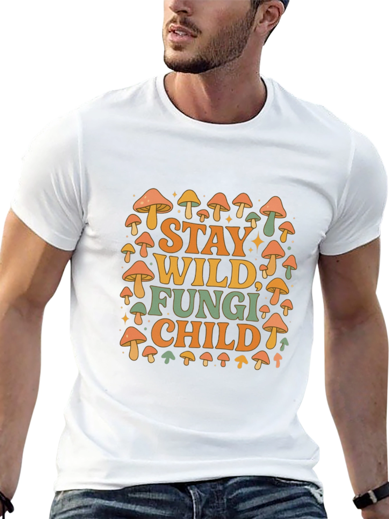 Stay Wild Fungi Child Graphic T-Shirt