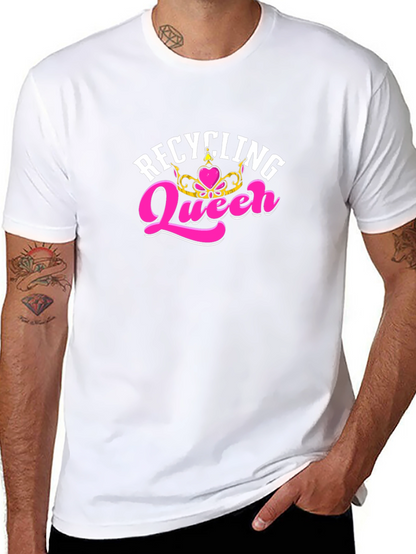 Recycling Queen T-Shirt - Black Tee