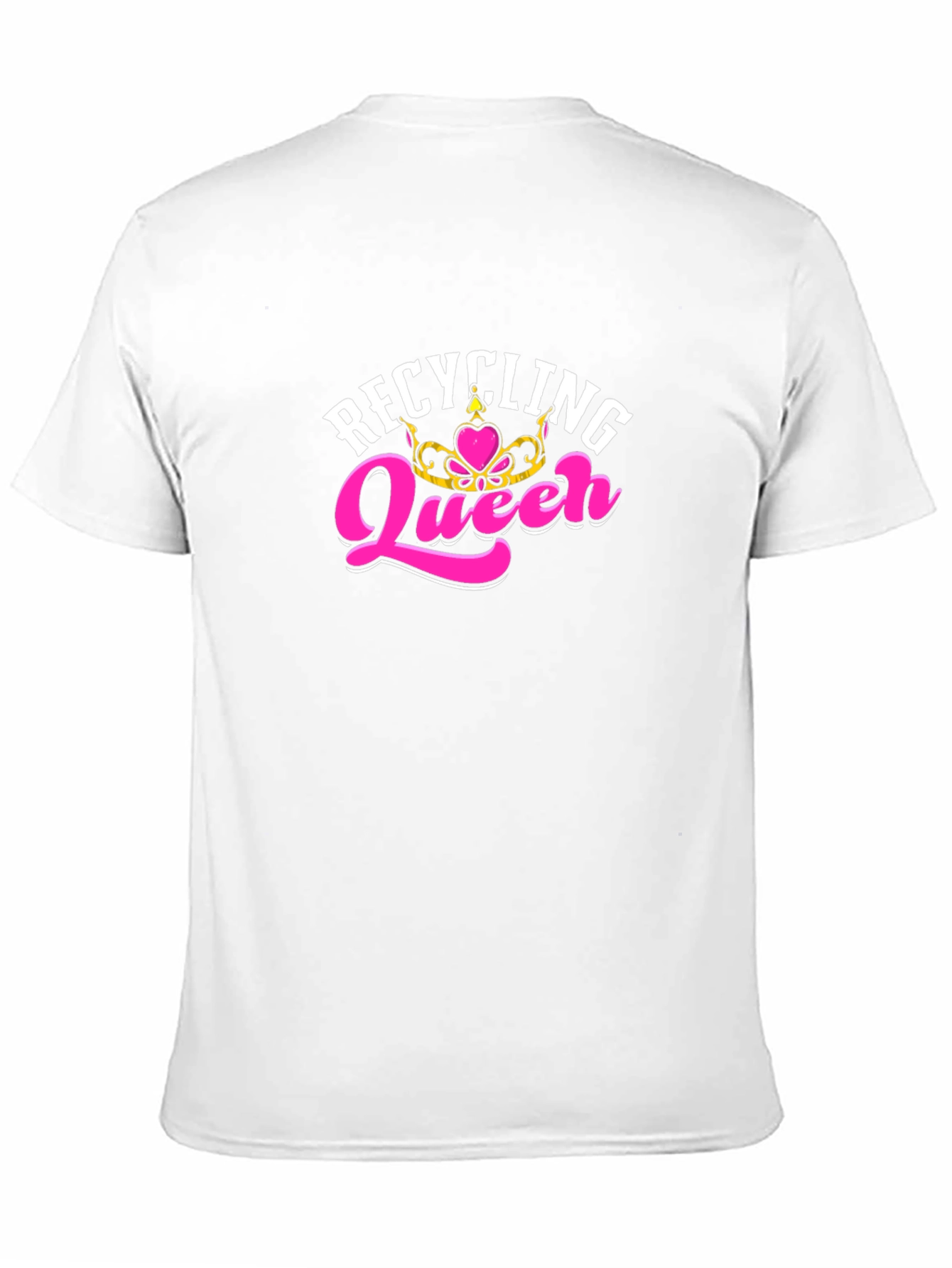 Recycling Queen T-Shirt - Black Tee