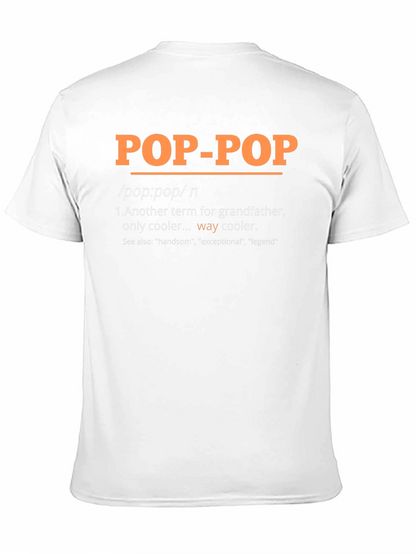 Pop-Pop Definition T-Shirt - Grandfathers Day Gift