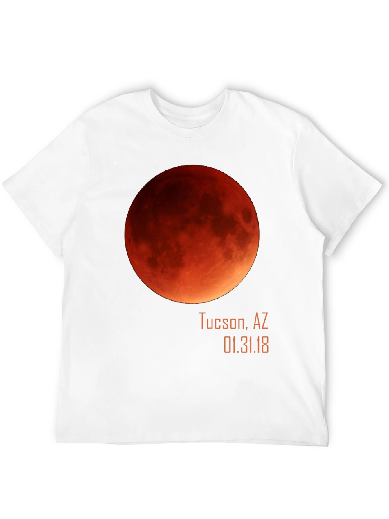 Lunar Eclipse 2018 Graphic Tee